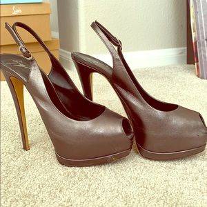 Giuseppe Zanotti slingback stillettos